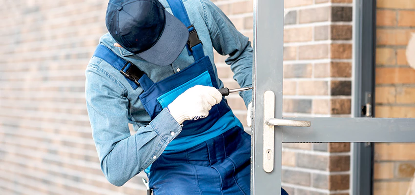 Pivot Storefront Door Locks Installation in Bakersfield, California
