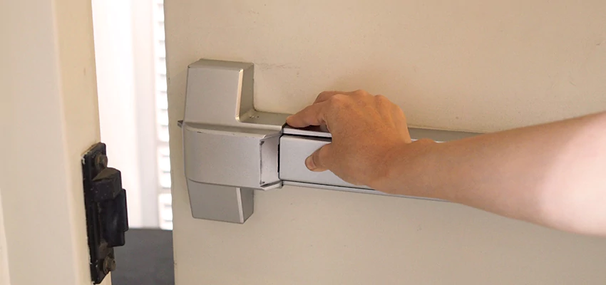 Roller Gate Panic Bar Installation in Bakersfield, California